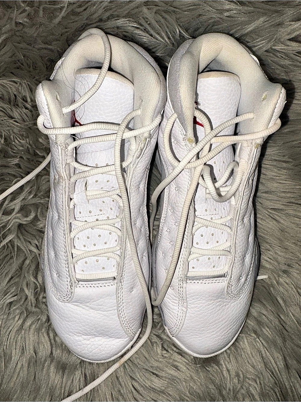 Jordan Air Jordan 4 Retro (GS) ) White & Red Girls UK 5.5Y